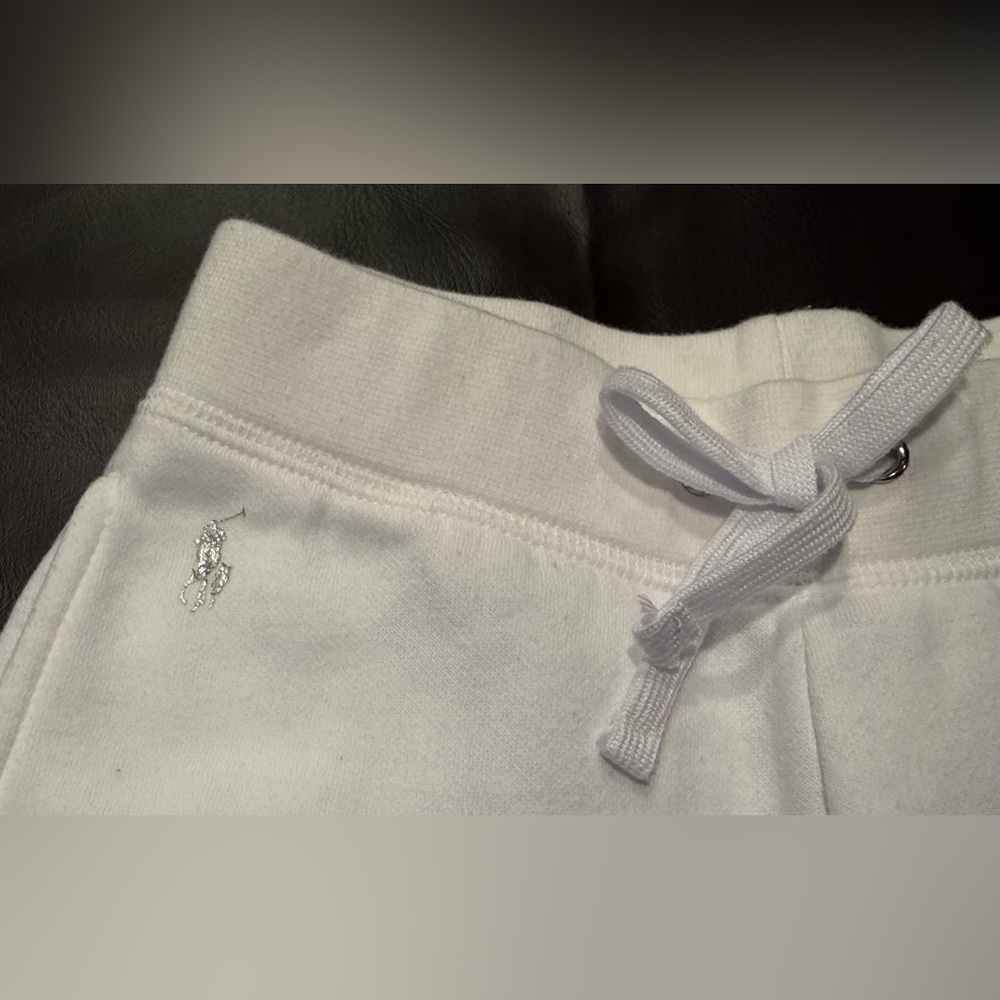 Polo by Ralph Lauren White Girls Sweatpants Joggers size 8-10